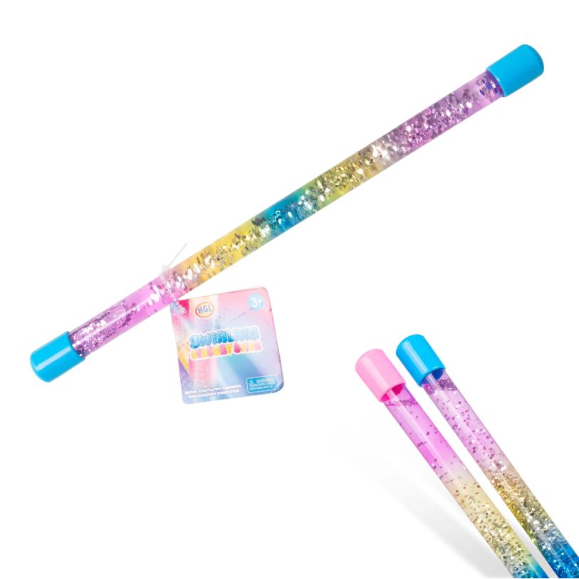 Swirling Sensory Glitter Stick