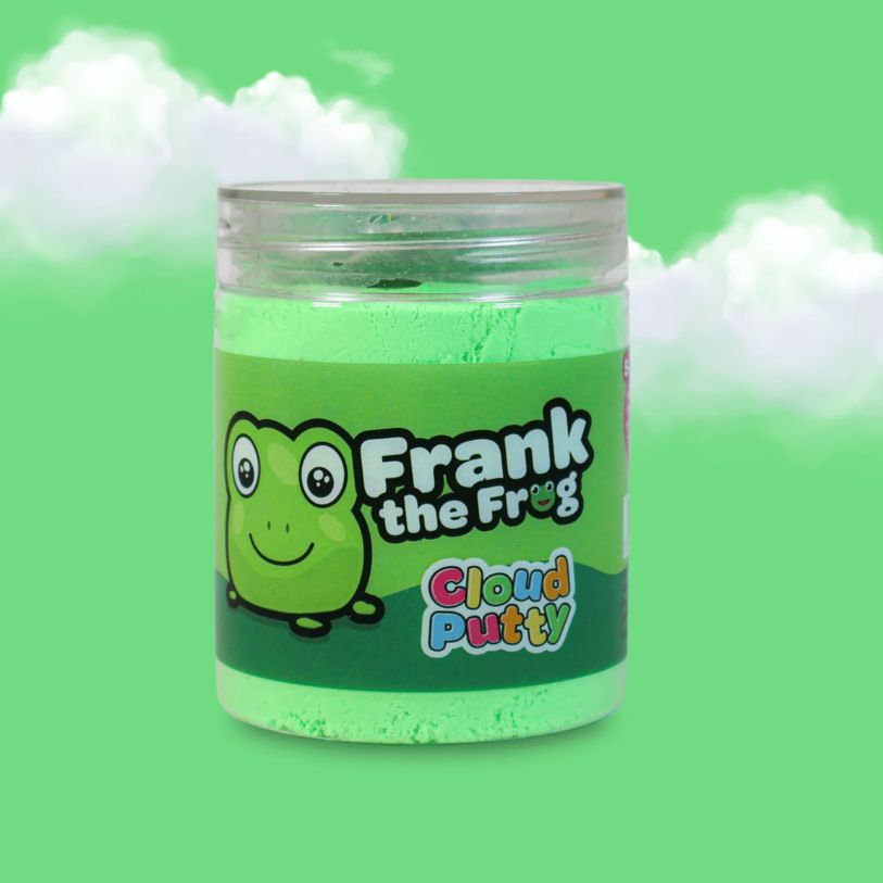 Putty Pals Frank Frog Apple Cloud Putty