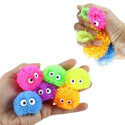 Fuzzy Squish Balls (6 Pack)
