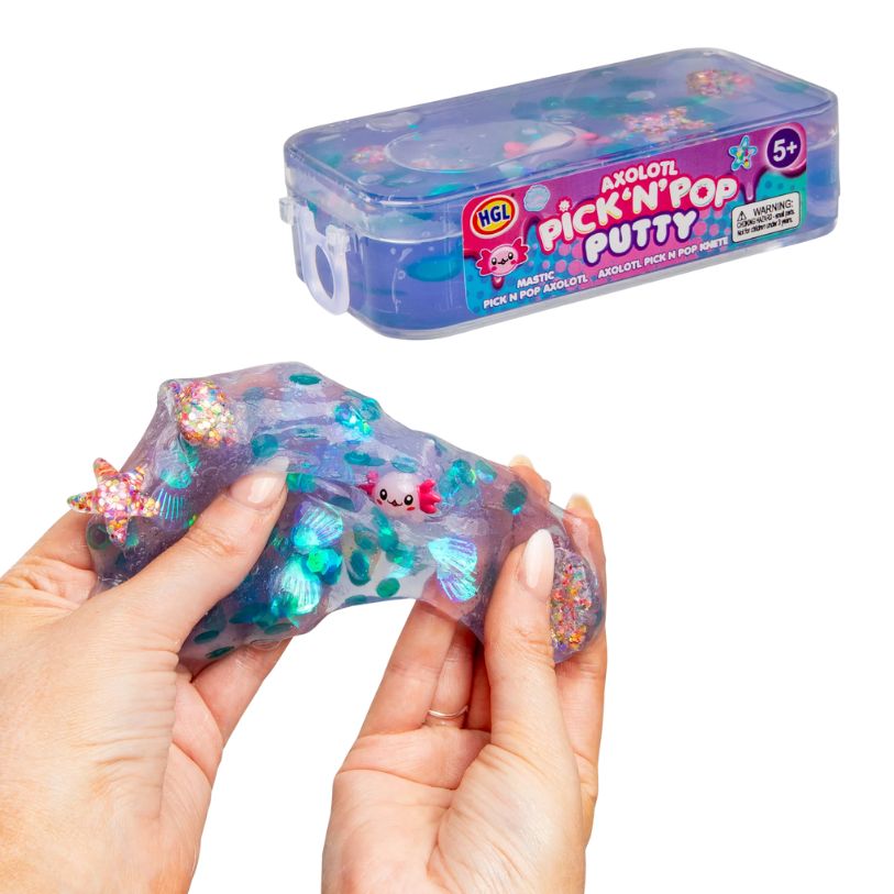 Axolotl Pick 'n' Pop Putty