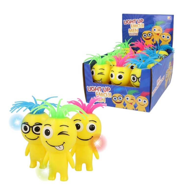Light Up Emoticon Squeezy