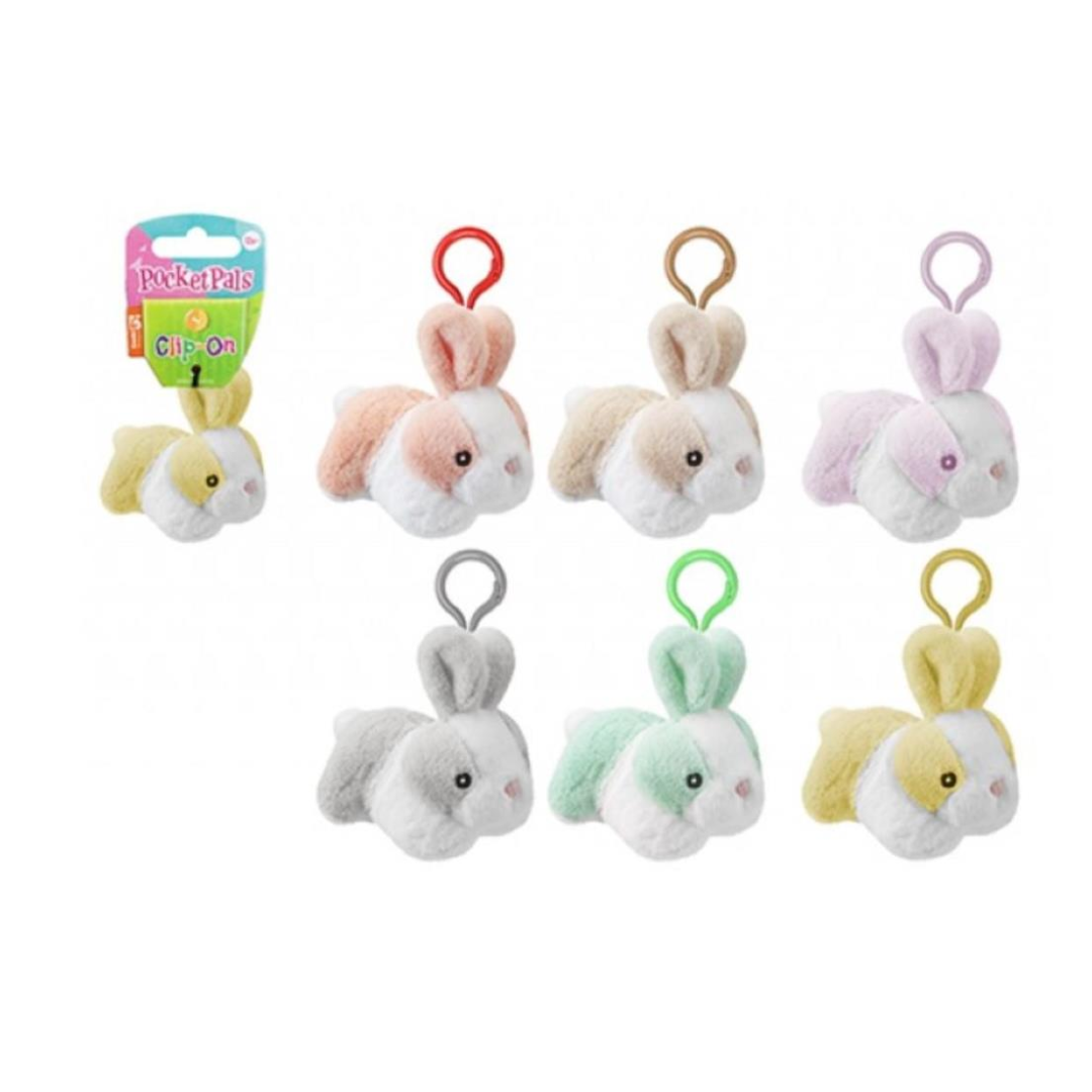 Plush Bunny Keychain