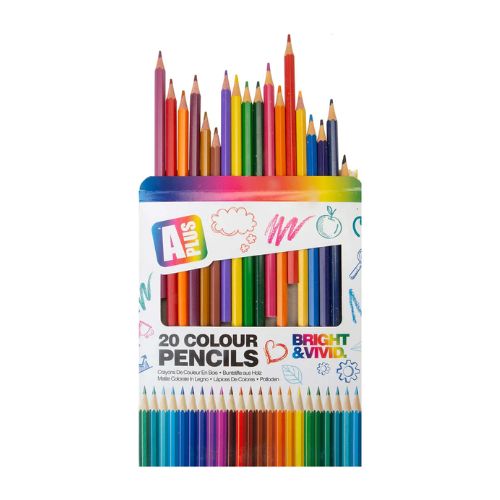 Bright & Vivid Pencils (20 Pack)