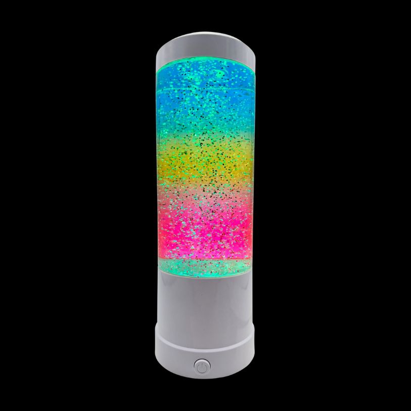 Light Up Rainbow Glitter Lamp