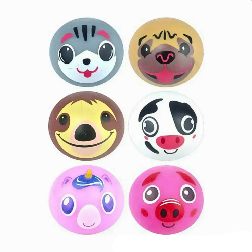 Squishy Animal Face Ball