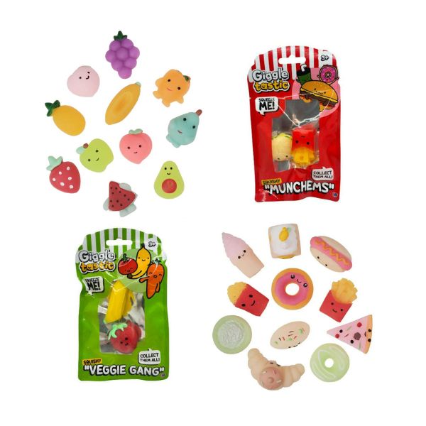 Giggle-Tastic Squishy Foods (2 Pack)