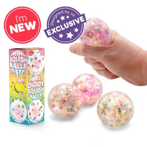 Scrunchems Party Squish Balls 3 Pack