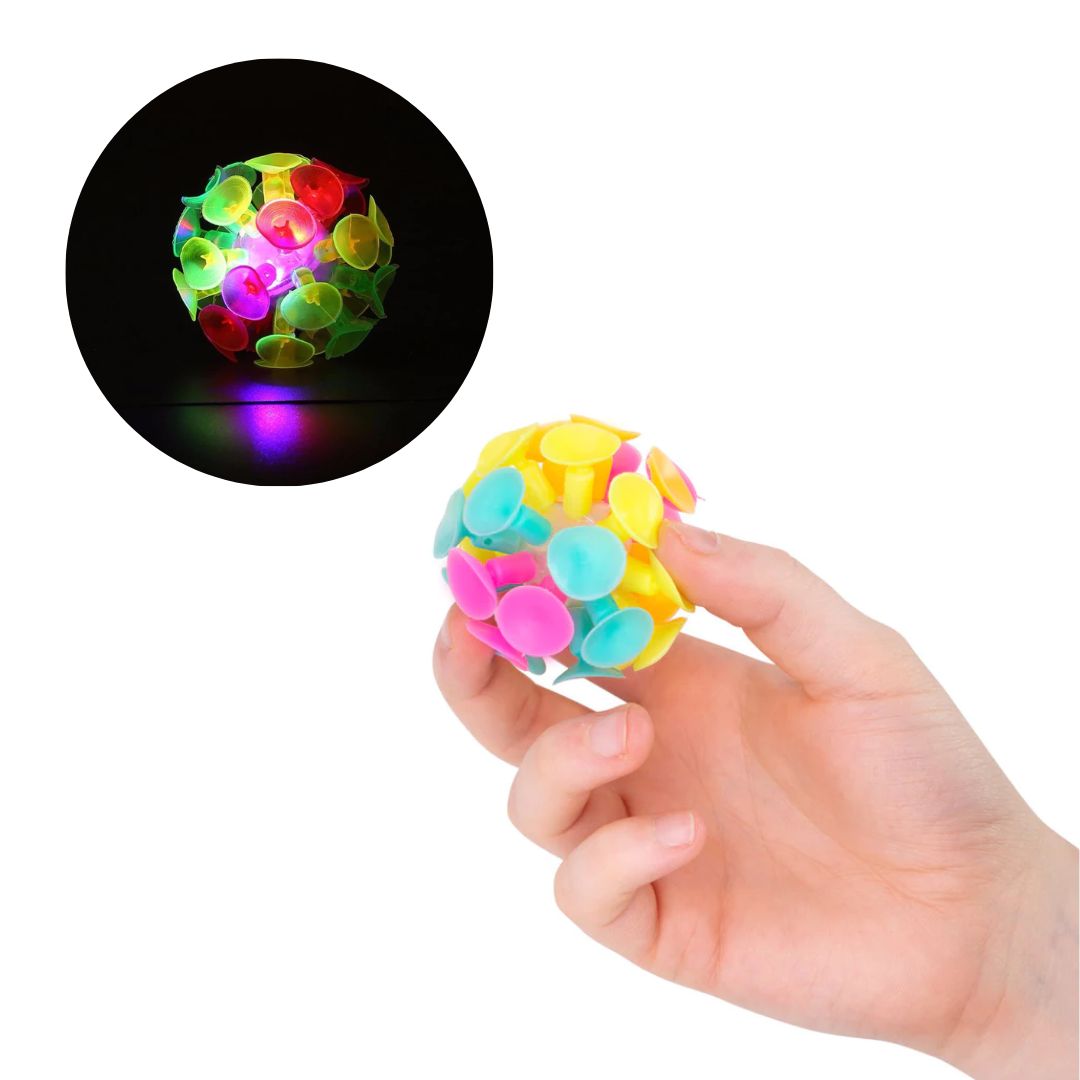 Light Up Sucker Ball (6cm)