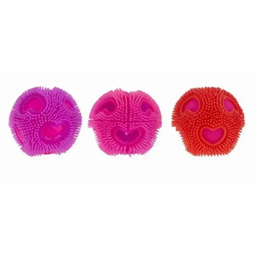 Love Heart Light Up Squishy Ball