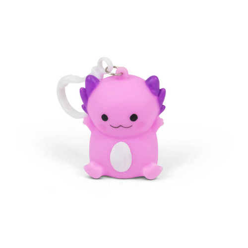 Axolotl Light Up Keychain