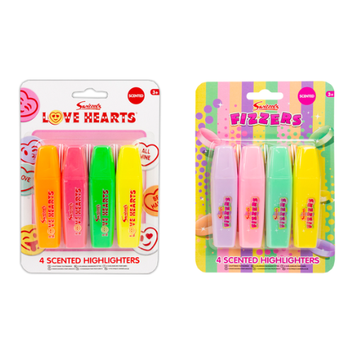 Swizzels Scented Highlighters 4 Pack