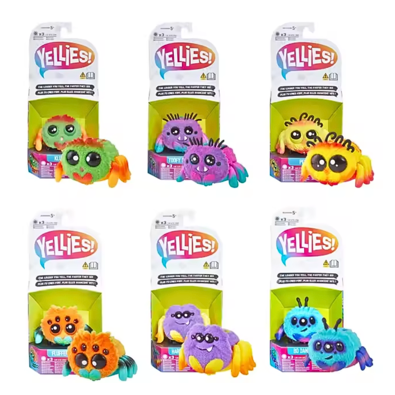 Yellies! Noise Activated Spider