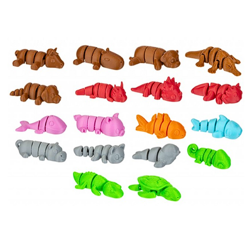 3D Printed Fidget Animals