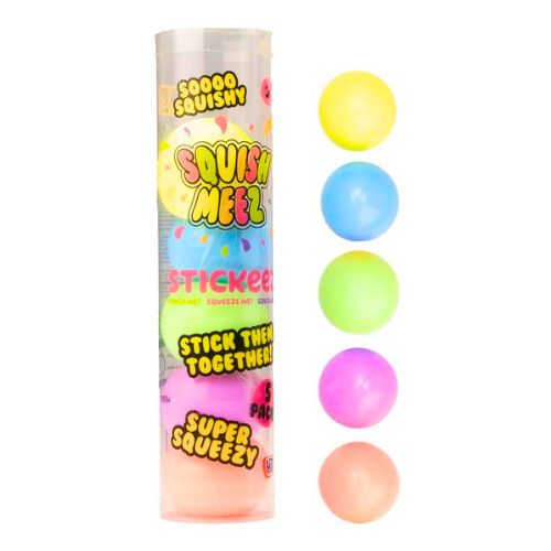 Stickeez Squish Meez Balls 5 Pack