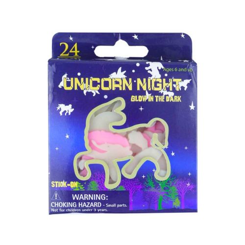 Unicorn Glow In The Dark Stickers