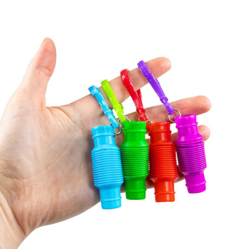 Mini Pop Tube Keychain