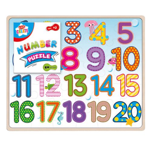 Numbers & Alphabet Puzzle