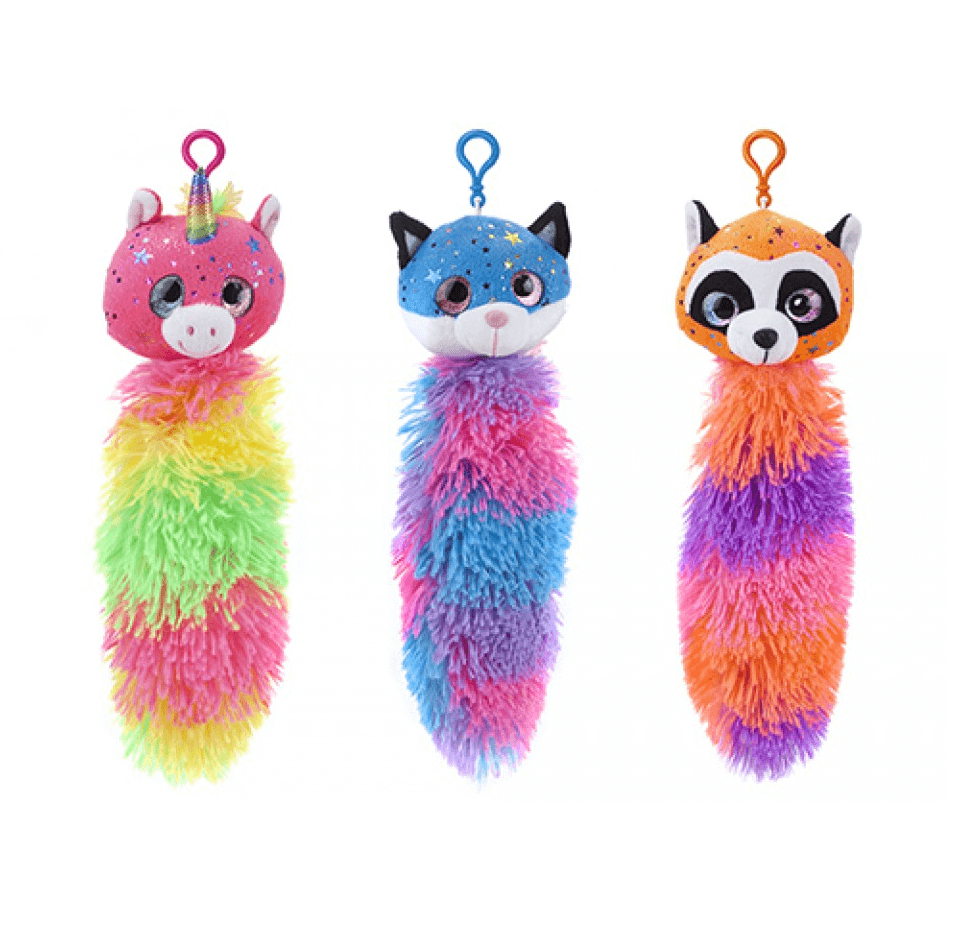 Fluffy Bobtail Clip On Plushes - Diversified UK