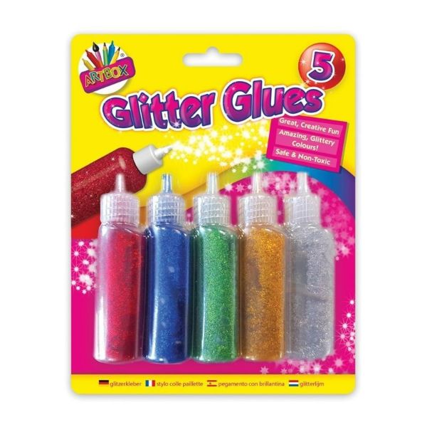 Glitter Glue (5 Pack)
