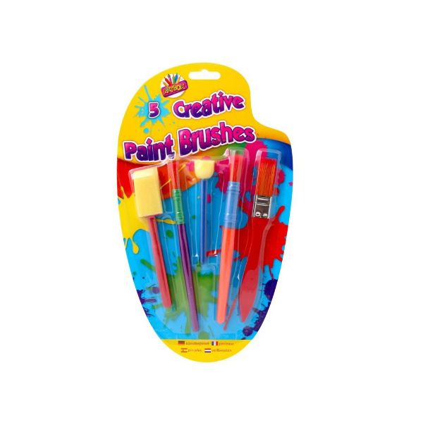 Kids Creative Brush Set (5 pack)