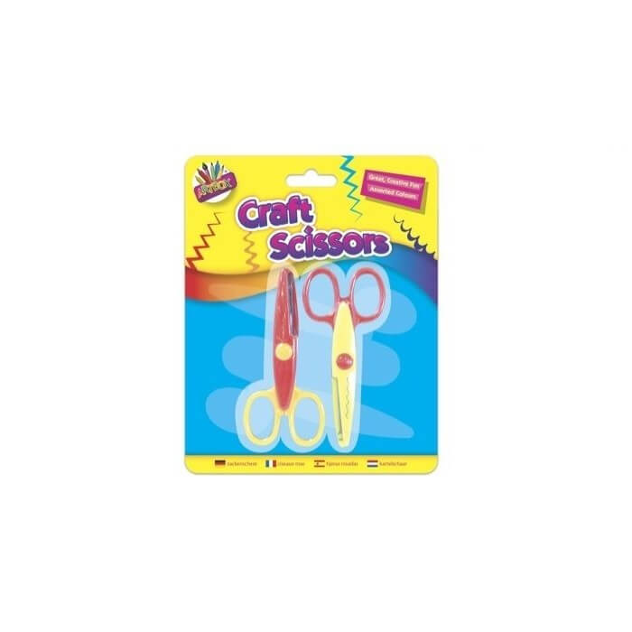 Wavy Edge Scissors (2 Pack)