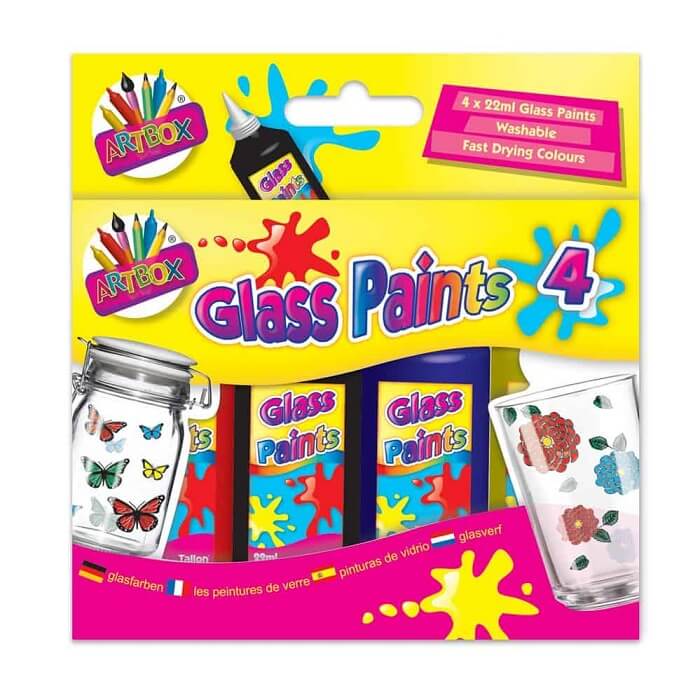 Glass Paint Set (4 Pack)