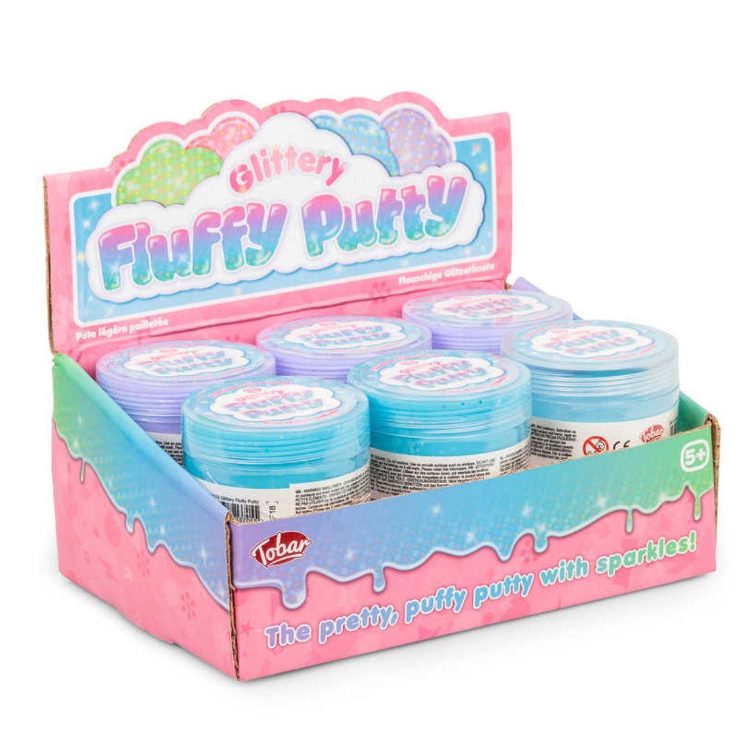 Glittery Fluffy Putty