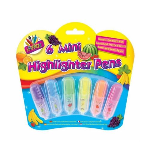 Mini Scented Highlighters (6 Pack)