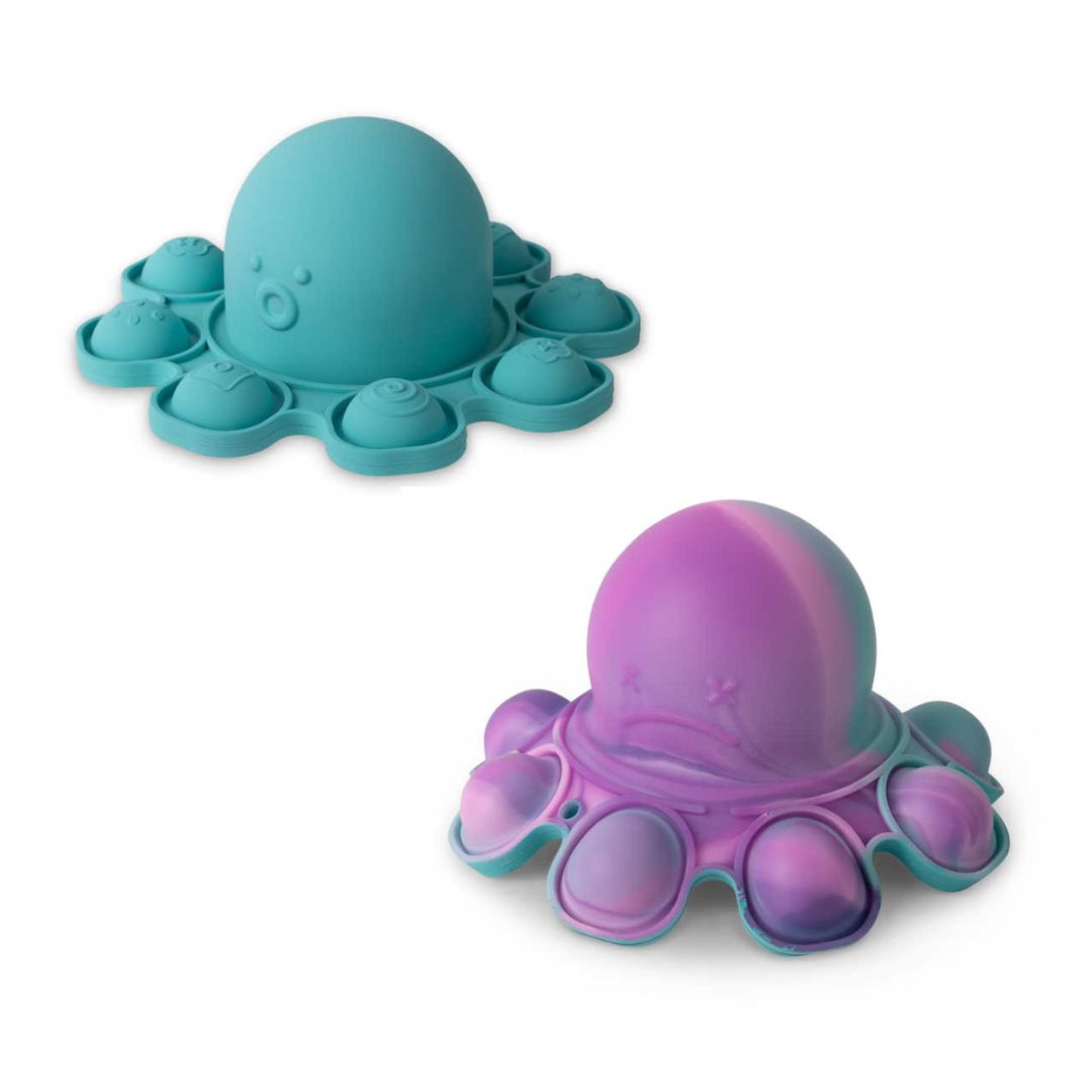 Reversible Flip Octopus Push Popper