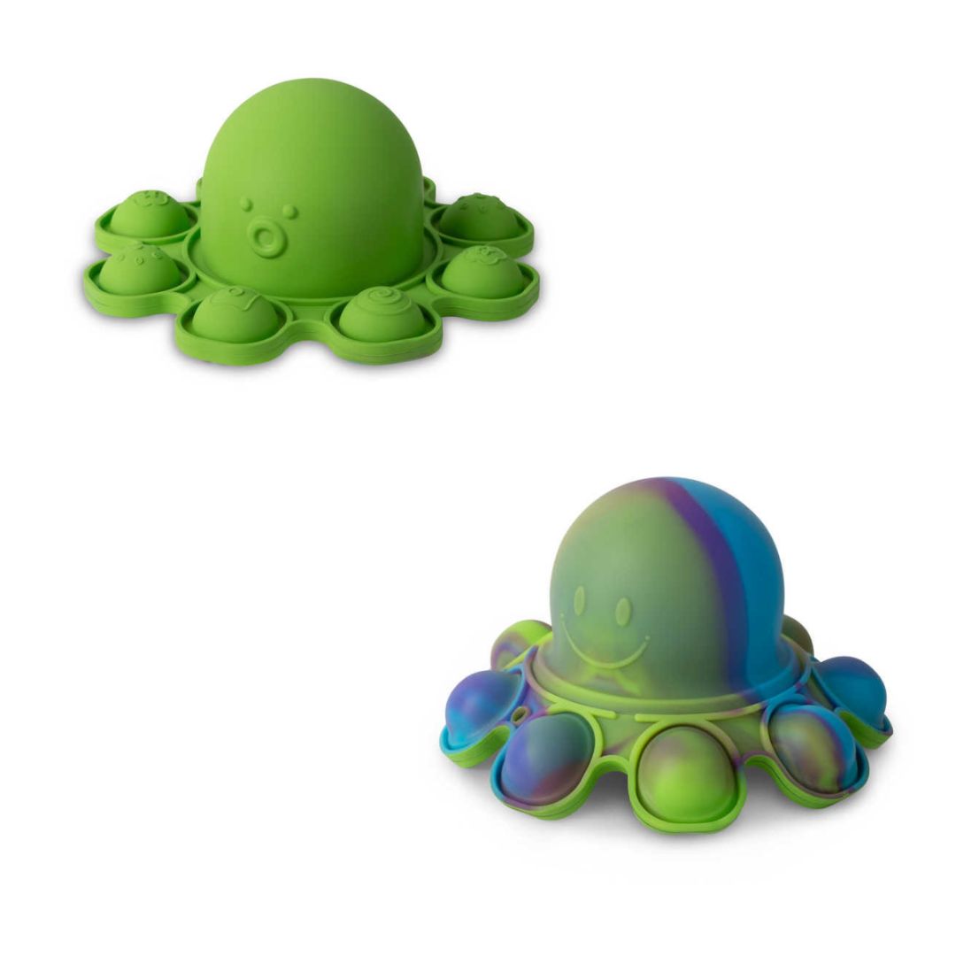 Reversible Flip Octopus Push Popper