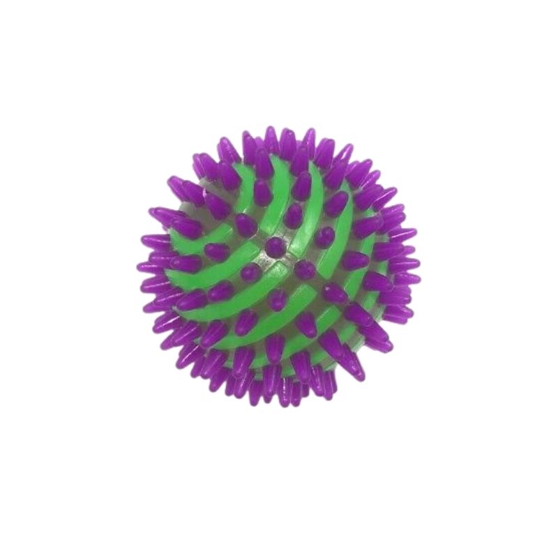 Light Up Multicolour Spiky Ball (9cm)