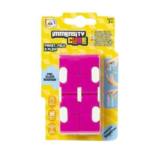 Infinity Cube Blue Pink