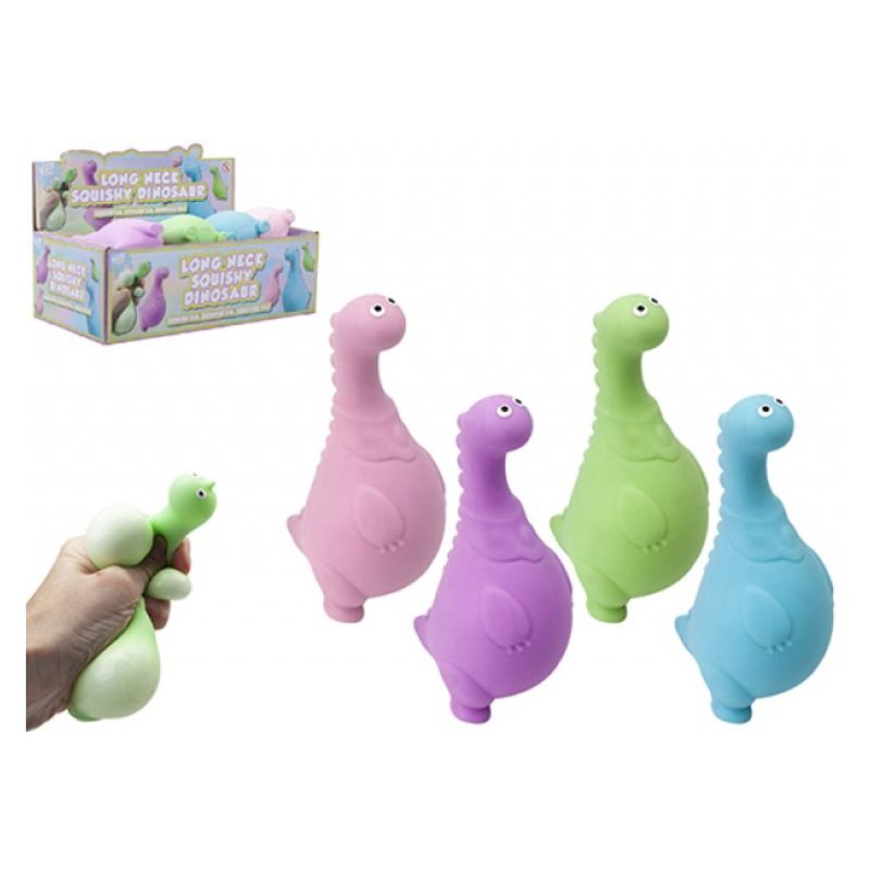 Pastel Long Neck Squishy Dinosaur