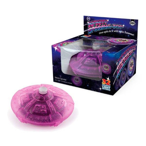 Light Up Infinity Spinning Top